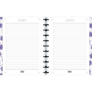 Caderno Universitário Tilidisco 10 Matérias Wandinha 160 Folhas Tilibra Connect