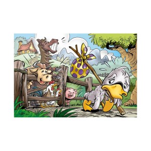 Quebra-cabeça Progressivo O Patinho Feio 12, 20 e 30 peças - Grow