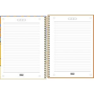 Caderno 1 Matéria Universitário Espiral O Rei Leão Connect - Tilibra