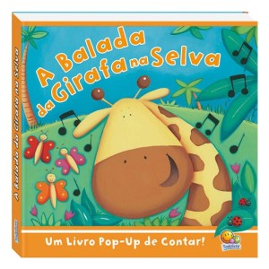 Livro Pop-Up A Balada da Girafa na Selva