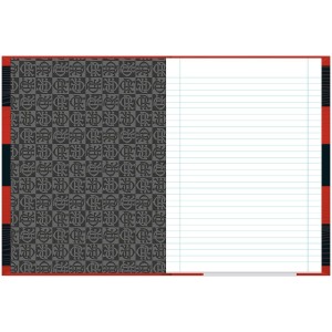 Caderno Brochurão Capa Dura Flamengo 80 Folhas - Foroni