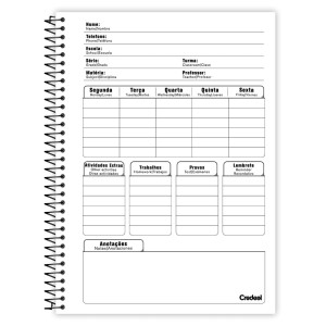 Caderno 10 Matérias Universitário Espiral The Beatles - Credeal