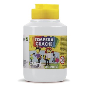 Tinta Guache 250ml Branco (519) - Acrilex
